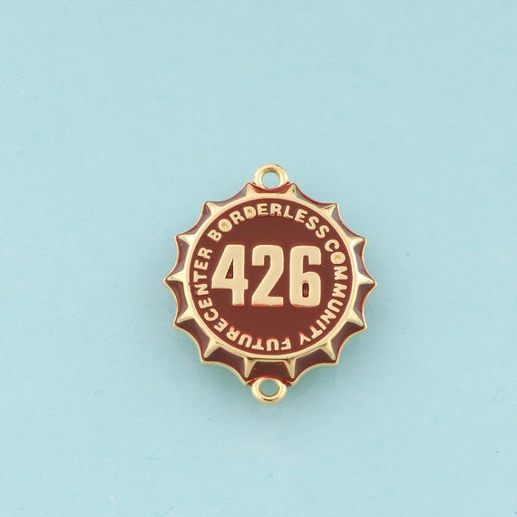 Gold Enamel Bottle Cap Connector,426 Jewelry Connector,Digital Connector for DIY Jewelry Making,18K Gold