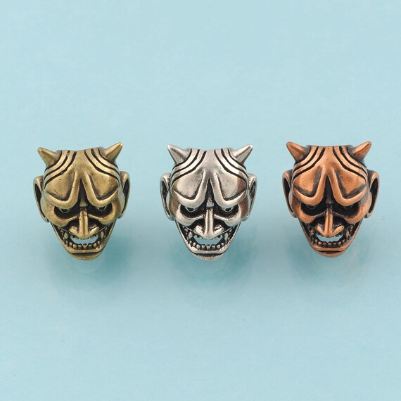 Devil Spacer Beads,Devil Beads,Devil Beads for DIY Jewelry Making,18K Gold & Rhodium