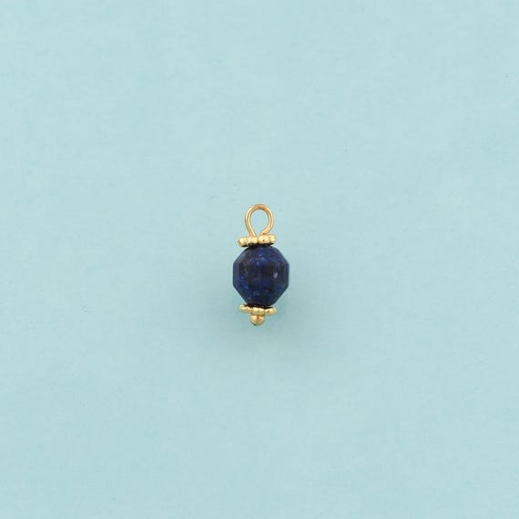 Gold Energy Stone Charms,Natural Stone Jewelry,Stone Pendant for DIY Jewelry Making,18K Gold