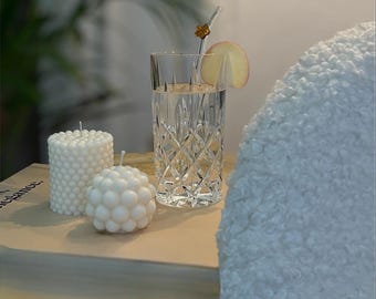 Pearl - Pearl Candle | Bubble | Pearl | Floor Candle | Candle | Handmade | Decor | Sustainable | Soy Wax | Self-Made | Gift | Set
