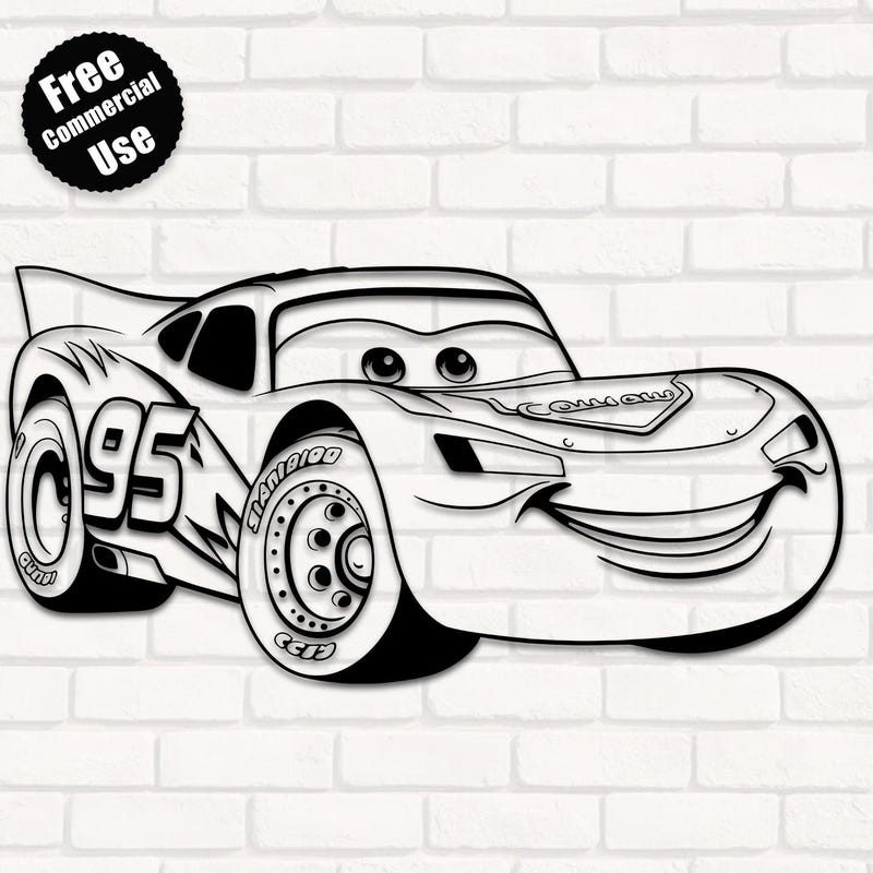Lightning Mcqueen Svg Etsy Lightning Mcqueen Svg Etsy