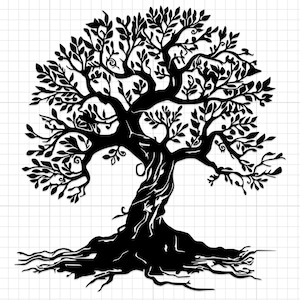 Árbol genealógico de la vida SVG, imágenes prediseñadas para reuniones (uso comercial gratuito)