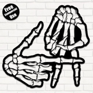 LA Svg, LA Fingers Svg, LA Hand Sign, La Skeleton Hand Svg, Los Angeles Svg, Los Angeles Dodgers Svg, Free Commercial Use