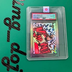 Skin per carte di credito e debito di Brock Bowers! Personalizzate!