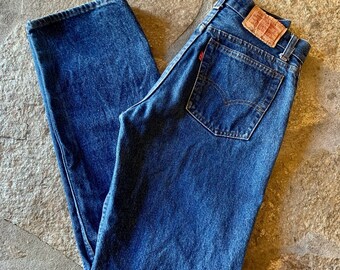 Vintage 1980s 701-0117 Levis Student Jeans 28x32