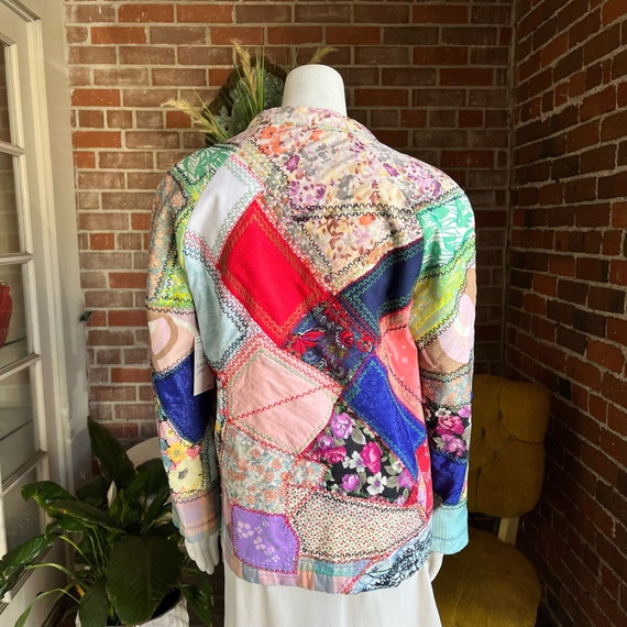 Vintage Patchwork Jacket - image 5