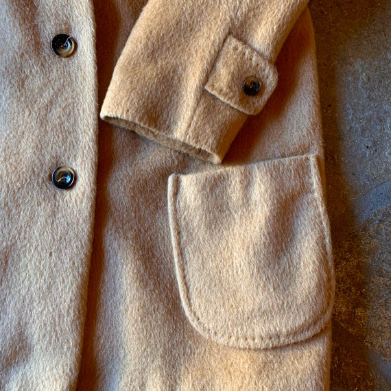 1960s Camel Mohair Coat