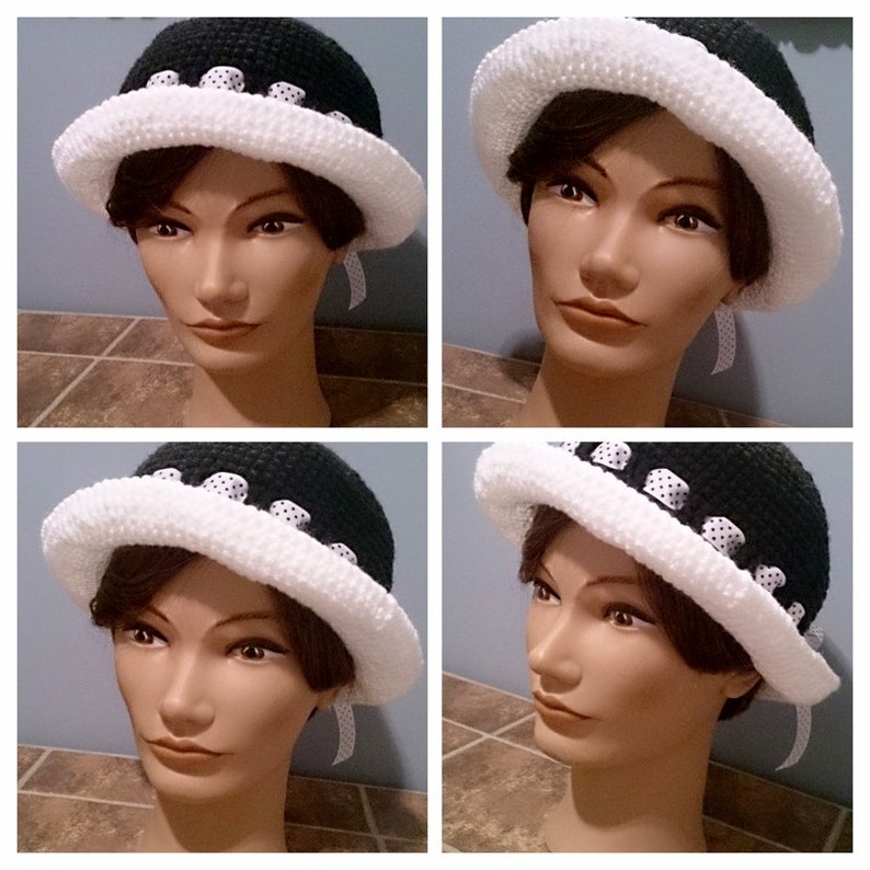 crochet church hats