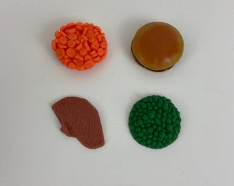 pretend play rubber food