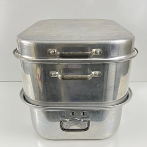 Wear Ever Aluminum Heavy Duty Roasting Pan Roaster 825 Vintage