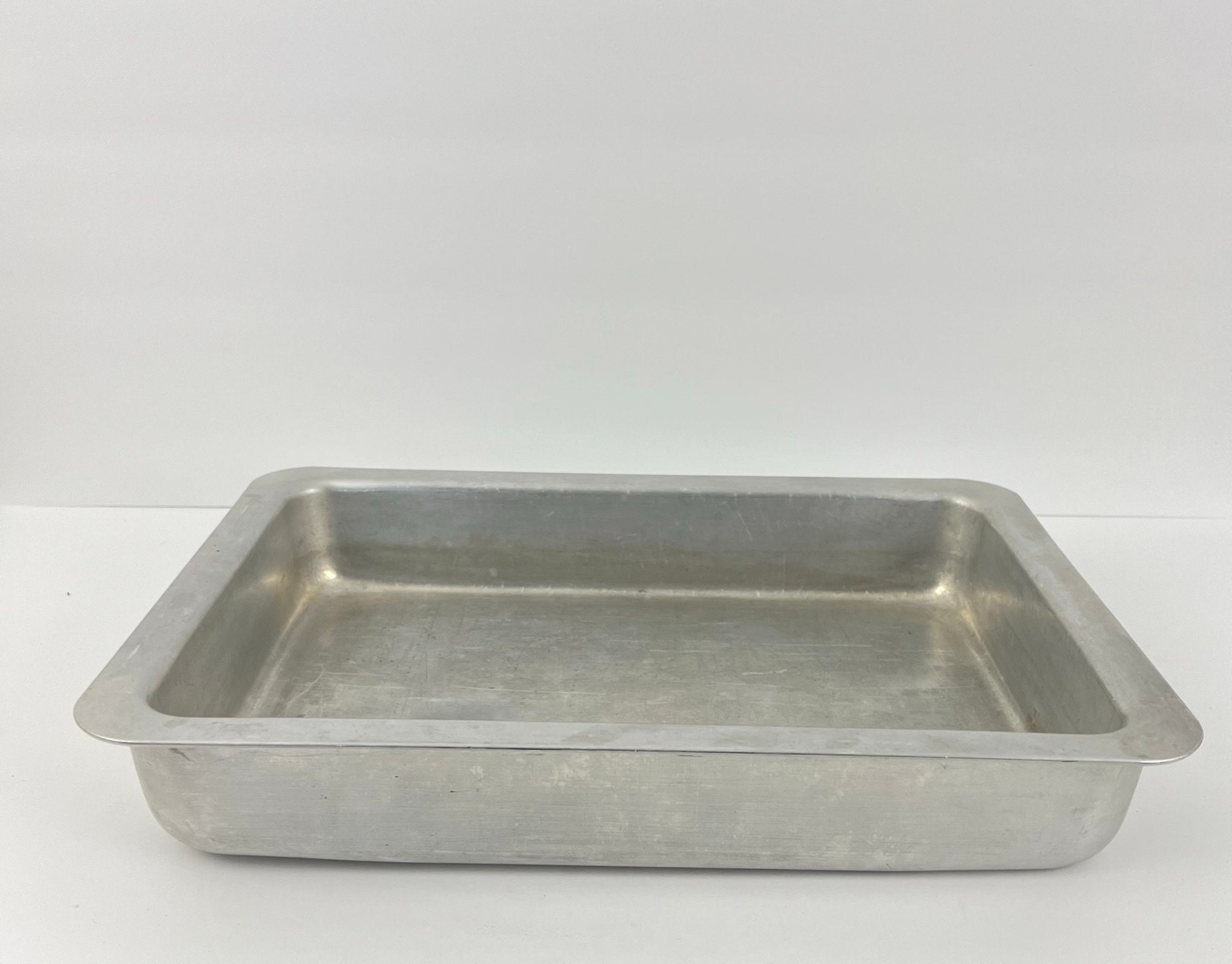 Vtg Rema Air Bake Double Wall Aluminum Cake Pan 13x9 with Clear