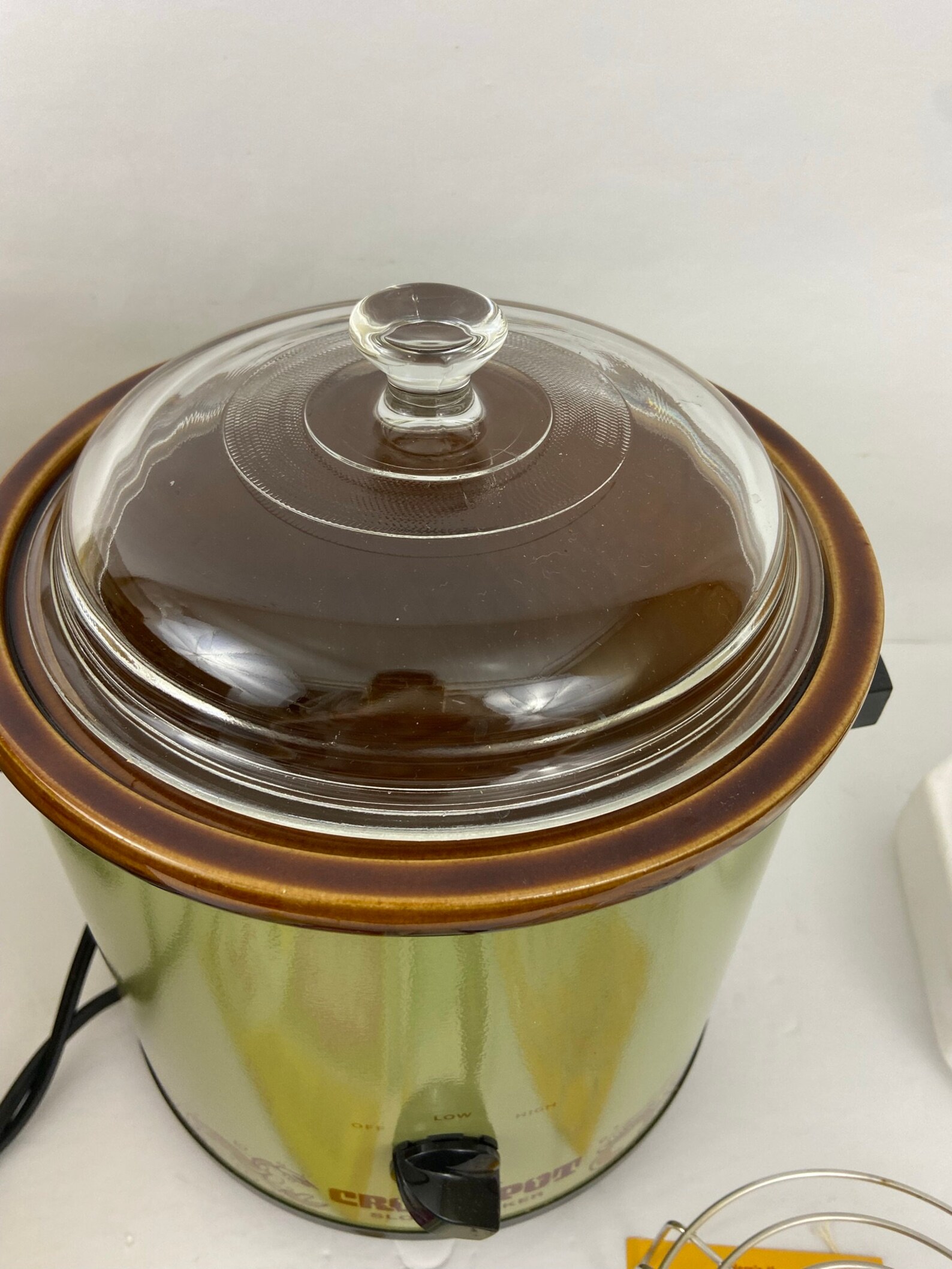 Vintage Rival Crock Pot Slow Cooker Avocado Green Model 3100 Etsy