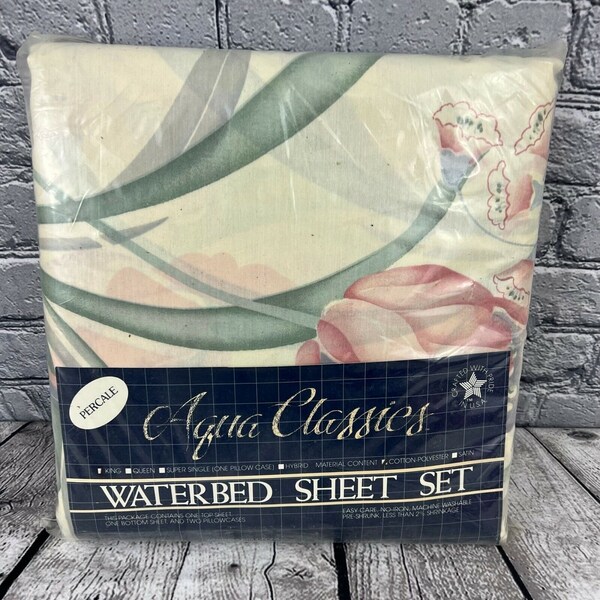 Vintage Waterbed Etsy