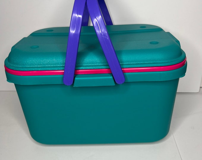 Eagle Craftstor Tote With Handles Storage Crafts Sewing Box Container