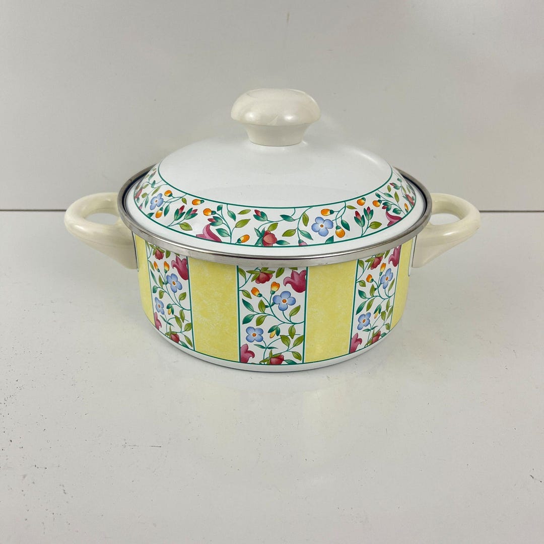Villeroy & Boch Virginia Stew Soup Pot With Lid 8 1/2