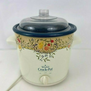 Rival 6.5-Quart CrockPot Slow Cooker - appliances - by owner