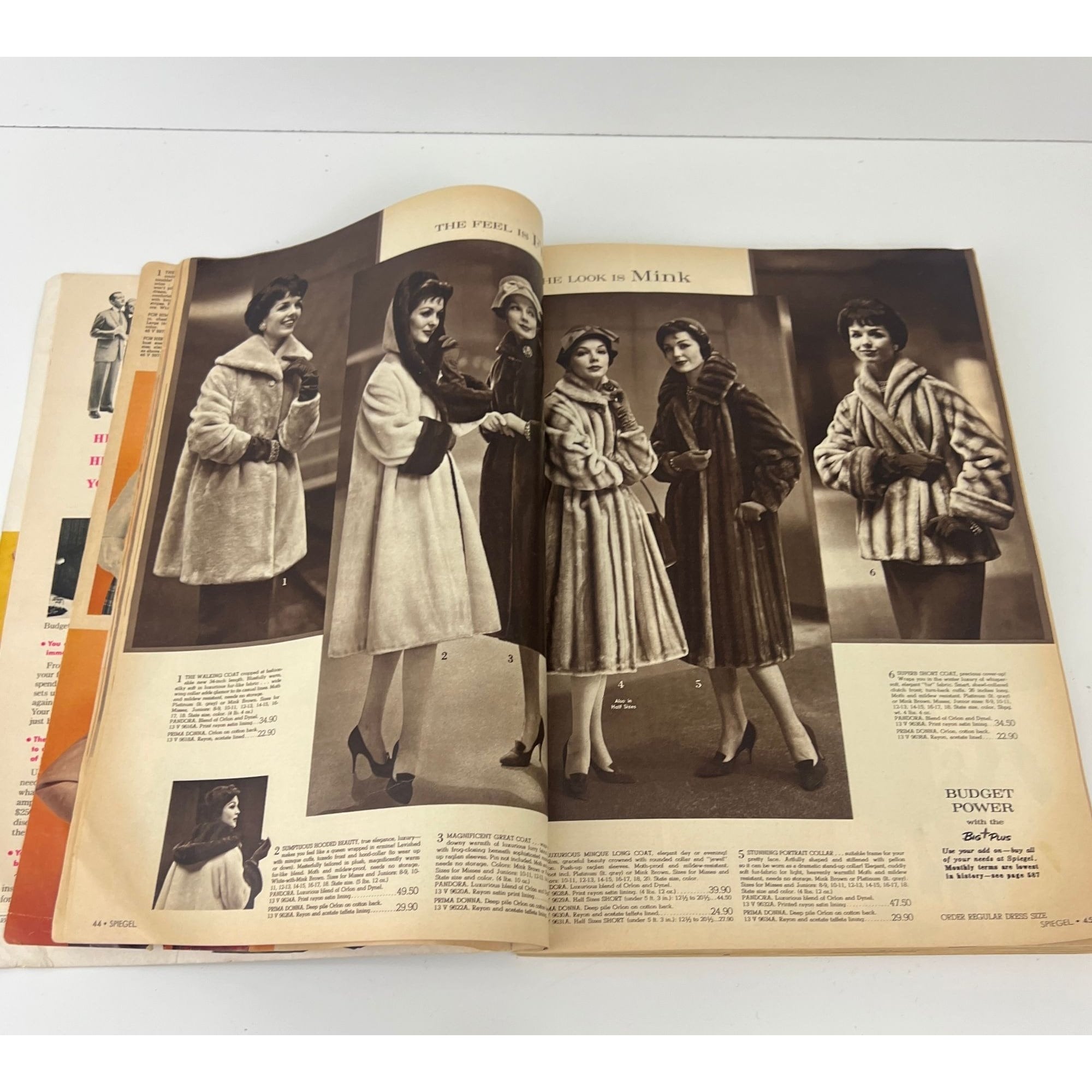 Vintage Spiegel Catalog 1959 Fall & Winter Budget Power - Etsy
