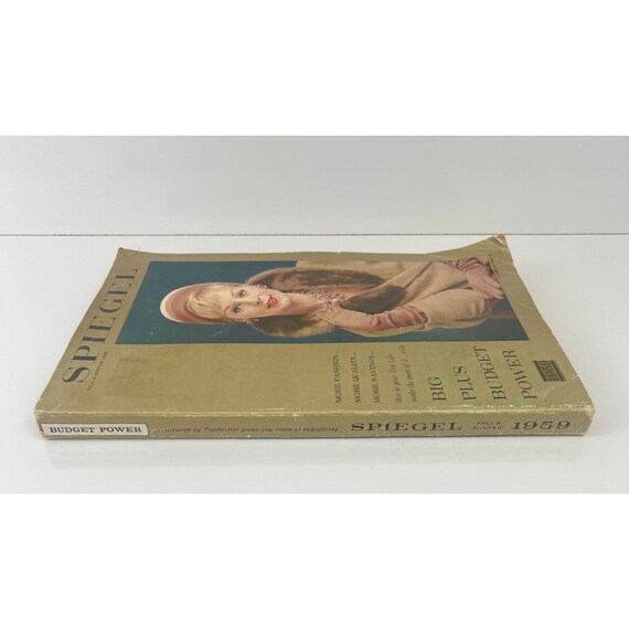 Vintage Spiegel Catalog 1959 Fall & Winter Budget Power - Etsy