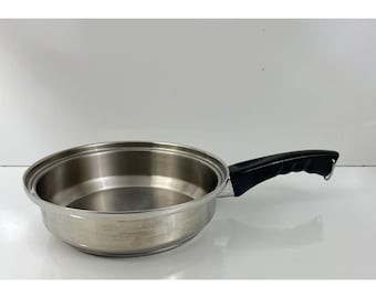 Kitchen Craft  8 in  Saucepan Pan Pot West Bend USA Waterless Skillet