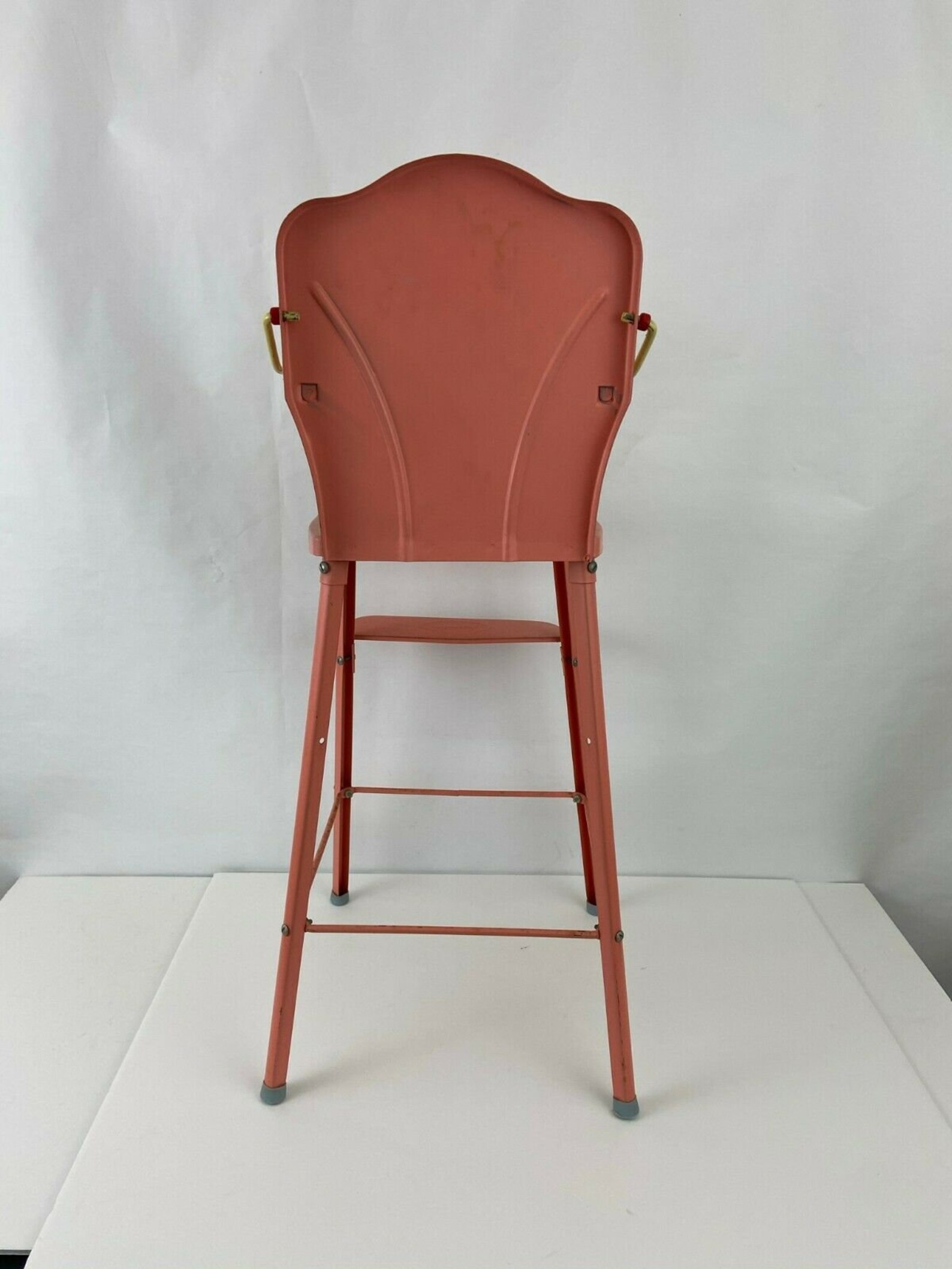 Vintage 1950's Amsco DollEHighchair Metal High Chair Etsy