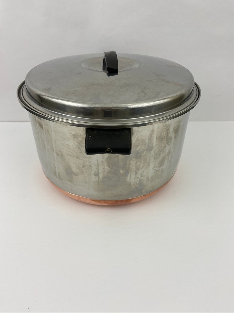 Sears Maid of Honor Copper Bottom Stainless Steel Stock Pot Etsy