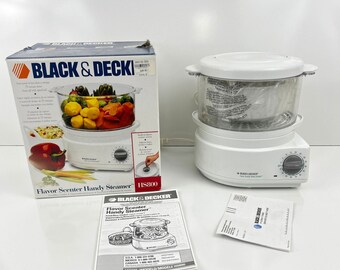 Black & Decker Flavor Scenter Handy Steamer / Food Rice Cooker HS800 Open Box