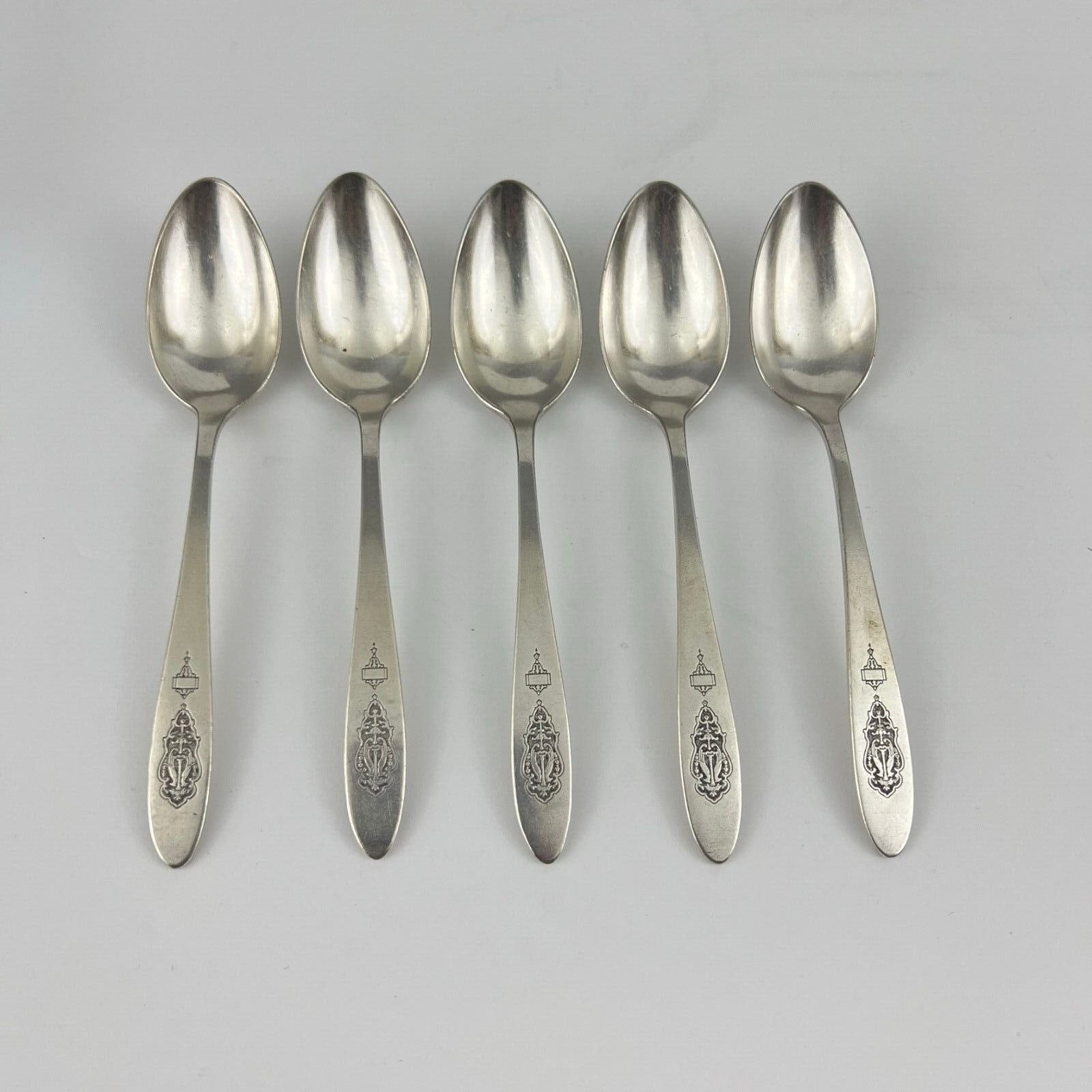 Oneida Bird of Paradise 5 Teaspoons Community Vintage Silverplate
