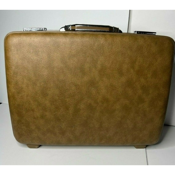 Vintage American Tourister Escort 1960s Brown Suitcase Luggage - Etsy