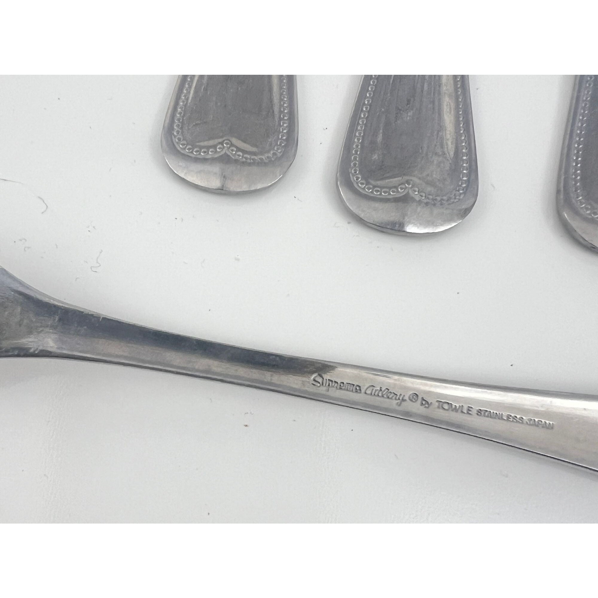Supreme Cutlery by Towle Stainless Japan Woven Tara Flatware