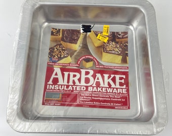 Rema Air Bake Cake Pan Bakeware Insulated 8x8 NEW UNUSED