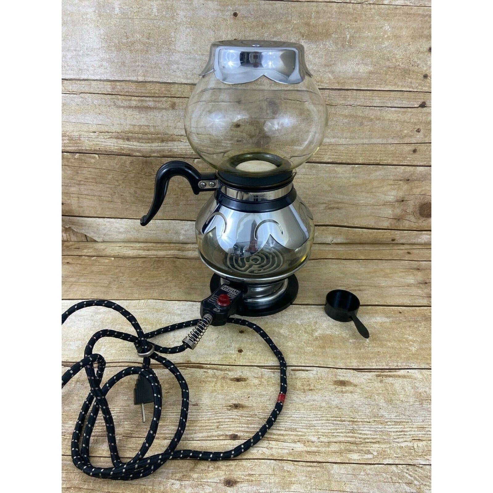 Vintage Silex PYREX Vacuum Double Bubble Glass Coffee Percolator Set
