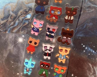 Stickervel kat Life Series