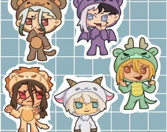 Dr stone dierensleutelhangers [PREORDER]