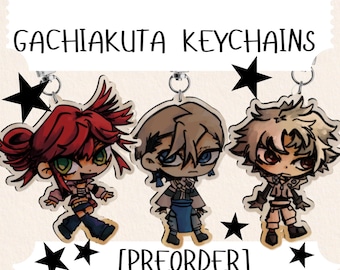 Gachiakuta-sleutelhangers [PREORDER]