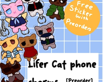 Life series kat telefoonbedels [PREORDER]