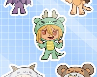 Stickervel Dr. Stone dieren! [BESTELLEN]