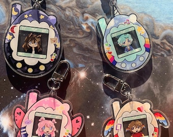 Life series Tamagotchi Keychains [PREORDER]