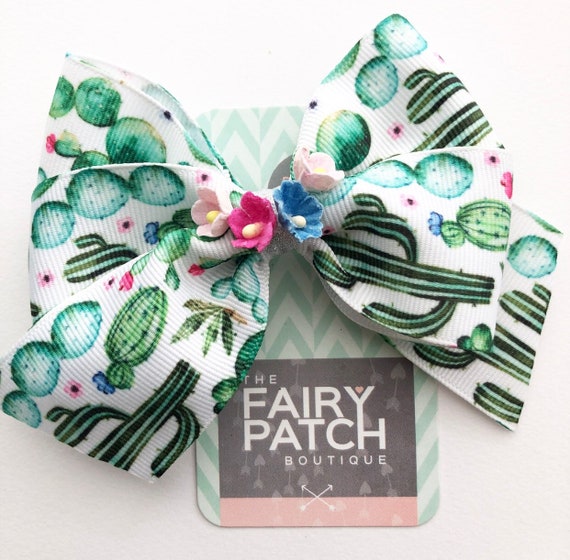 6/" Christmas Gift Printed with Bells Ribbon Hair Bow Hair Clips Girls Xmas Gift