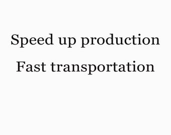 Fast transportation 4-6 days