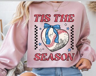 This The Season Baseball DTF, Funny Baseball Quote, Coquette Bow Baseball DTF, Humorous Sports, DTF Transfer, Ready To Press, Direct to Film