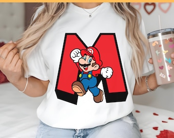 3D Super Mario DTF, Cute Mario Bross, Mario Brothers, Video Game DTF, Mario Dtf Design, DTF Transfer, Ready To Press, Direct to Film