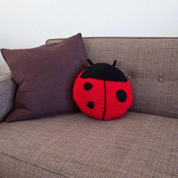 giant ladybug pillow