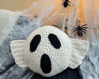 Ghost Pillow, Halloween pillow,