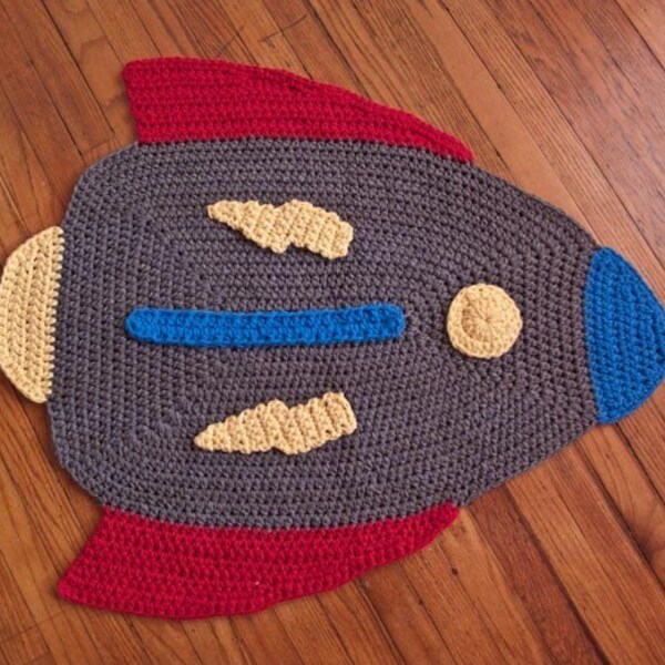 CROCHET ROCKET RUG