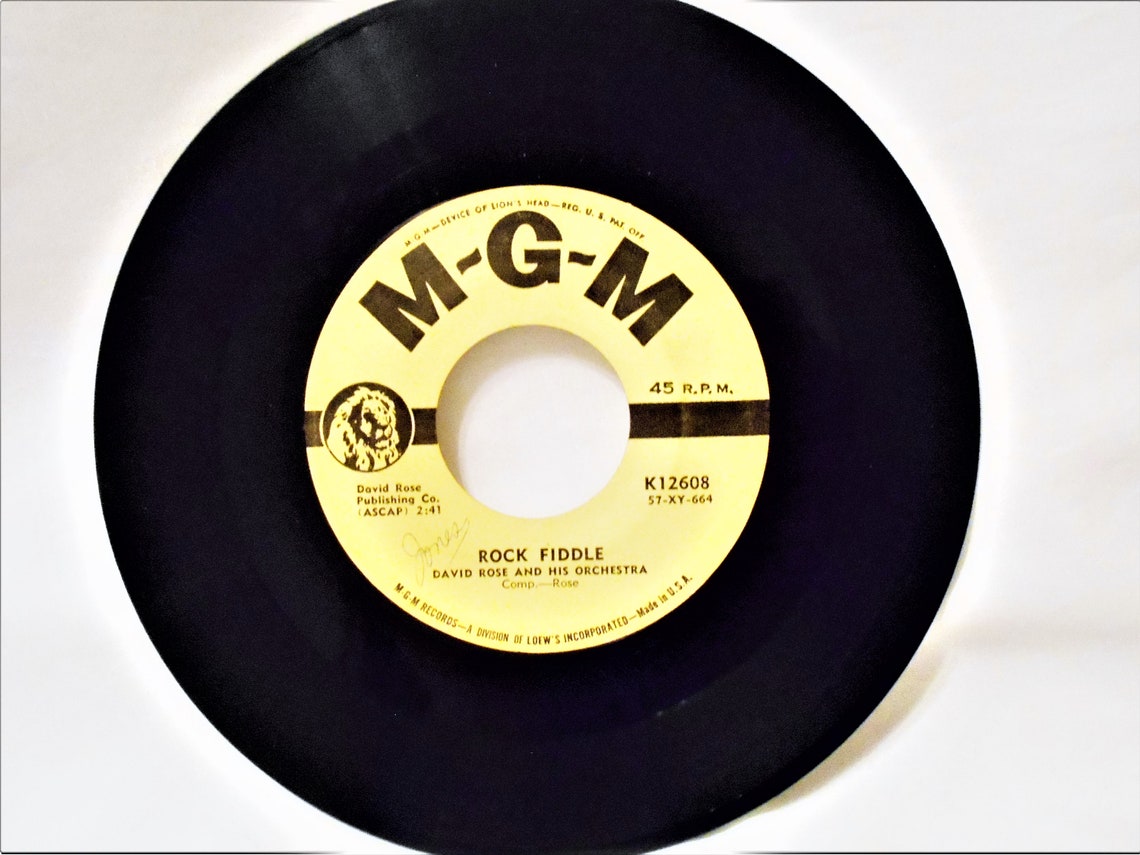 Vintage RARE VINYL 45 rpm RECORDS in Sleeves of Decca Record Etsy