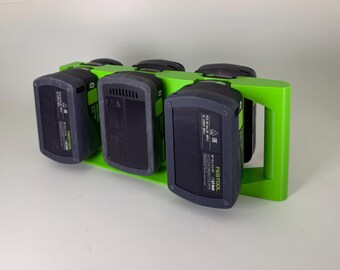 Festool 6-pack battery holder