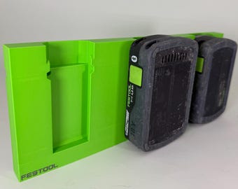 Festool 3x battery holder