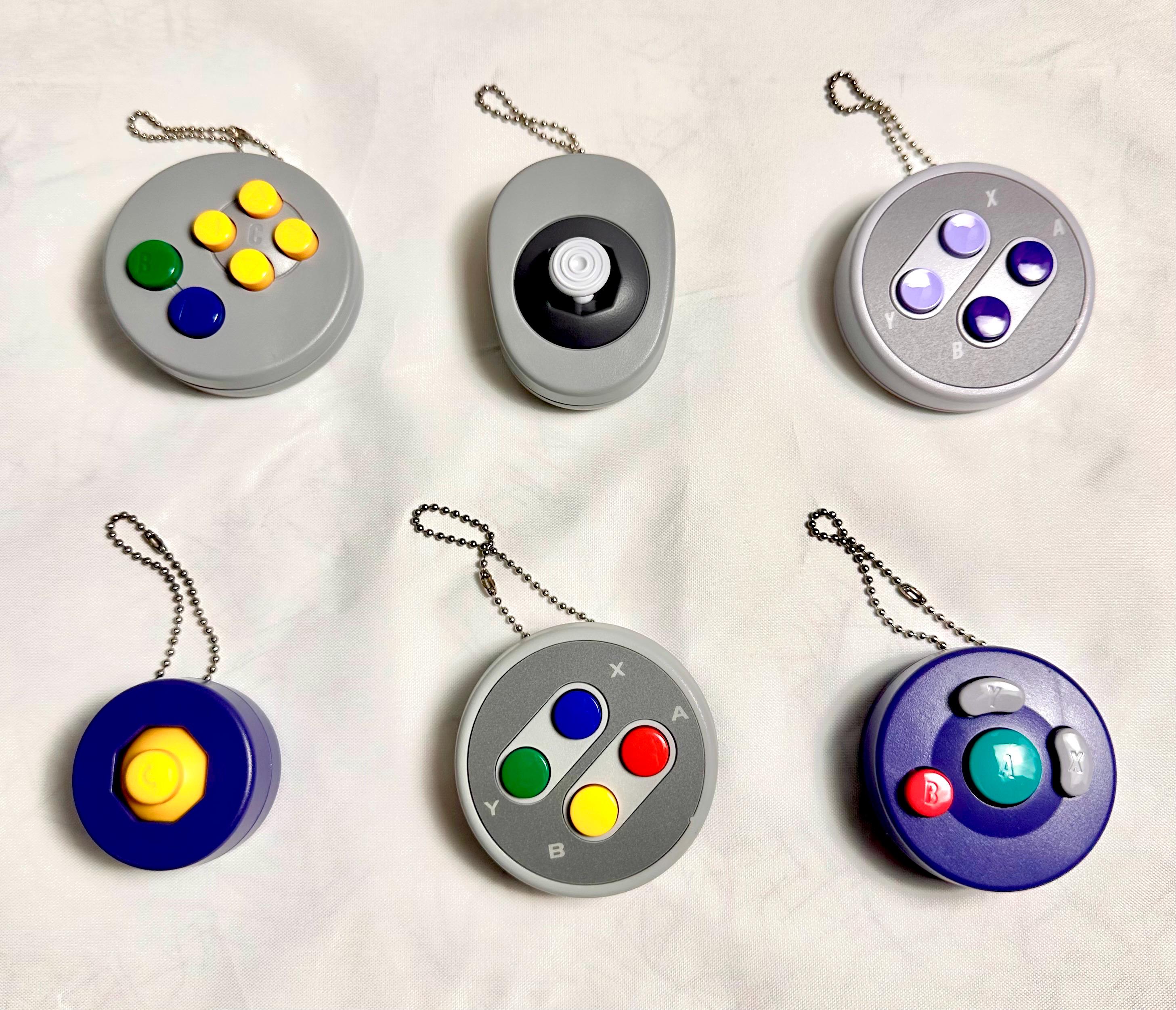 Nintendo Controller Button Keychains | Volume 2 Collection | Gamecube ...