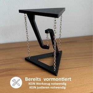 Zwevende tafel (Tensegrity)