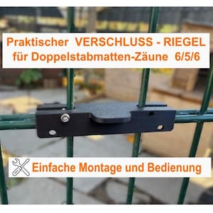 Vergrendelingsbout voor dubbeldraads gaashekwerk